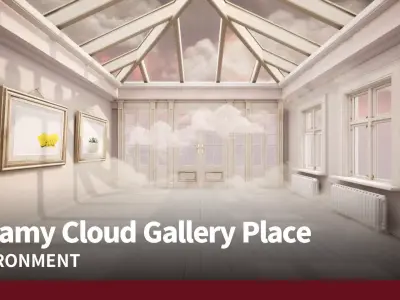 Dreamy Cloud Gallery Place 3D model