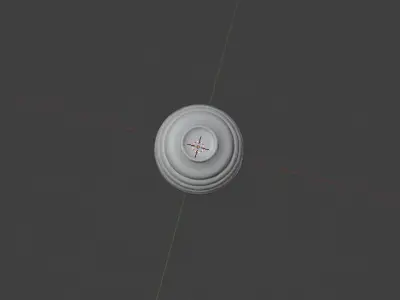 Vaso em formato de bola Free 3D model
