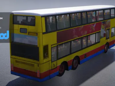 Hk Doubledeck 003 3D model