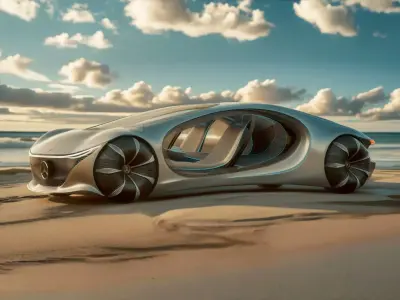 Mercedes Benz Vision Avtr 3D model