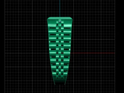 Print Ready STL 3DM  Gents Rings Diamond Men Ring  3D print model 97