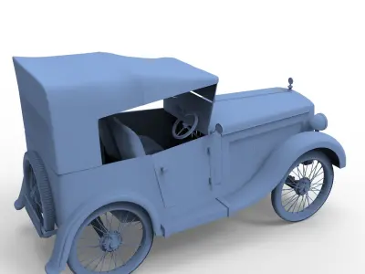 Vintage Car Model   3D model