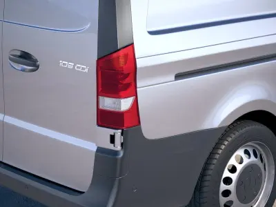 Mercedes Vito Short 2018 3D model