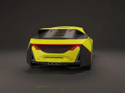 Cayper concep car 3D model