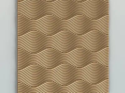Wall panel 013 3D model