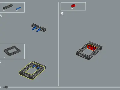 TwindBricks3D - 10321 Corvette 3D print model