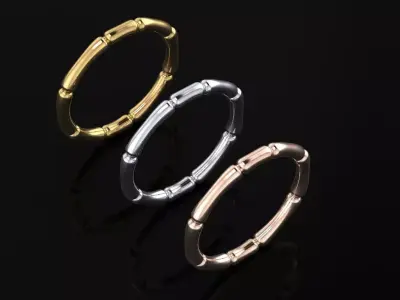 Bamboo Ring 3D print model purchase