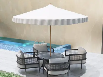 House Design Black House 3D model