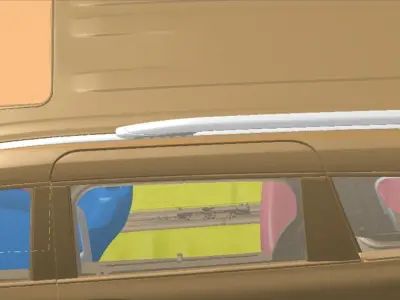 Toyota Sienna Platinum Hybrid 2021 Vehicle 3d scan model 3D model