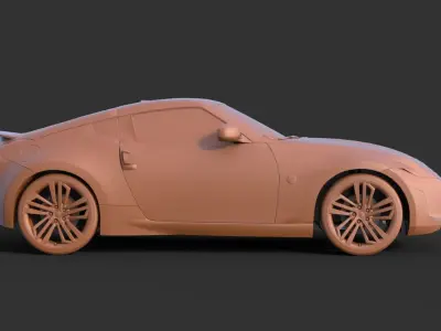 Nissan 370Z 3D print model