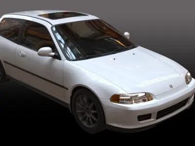 Civic EG6 BEST EVERY MODEL 3D model