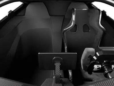 KTM X-BOW GT2 KIT Low-poly 3D model