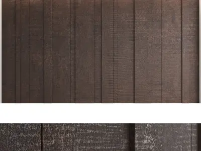 Decorative wall panels set 33 3D model