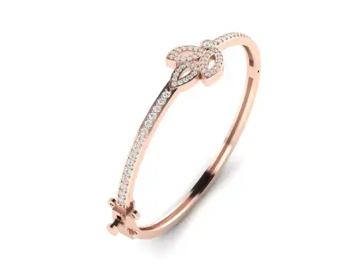 Women Bracelet 3D print model 2