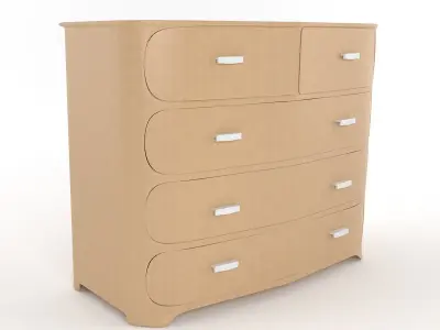 Chest of drawers 3D model