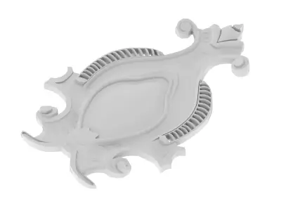 Cartouche Ornament 016 3D model
