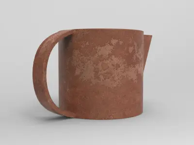 Puhy Plant Pot Low-poly 3D model