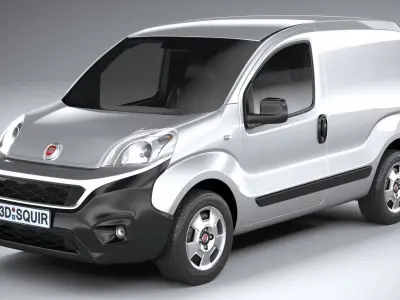 Fiat Fiorino 2017 3D model