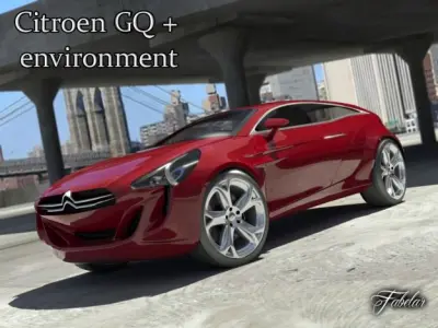 Citroen GQ Concept 2 0 3D model