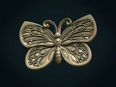 Butterfly III 3D print model