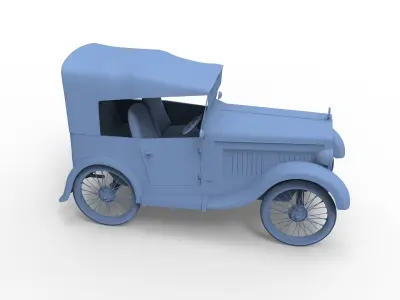 Vintage Car Model   3D model