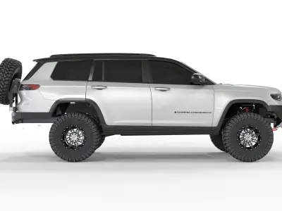 Jeep Cherokee 2023 Off Road  3D model