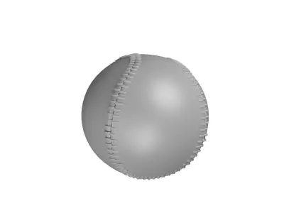 Baseball  ball    3D model