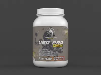 Protein Powder 3D model 170