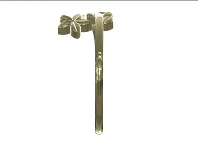 Floral ring 3D print model purchase