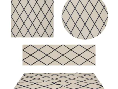 Rugs No 392 Low-poly 3D model