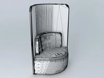 Boss Design Shuffle High Back Free 3D model