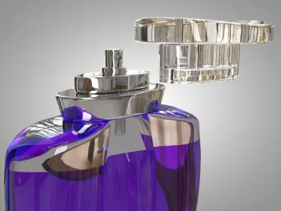 Perfume Bottle Low-poly 3D model