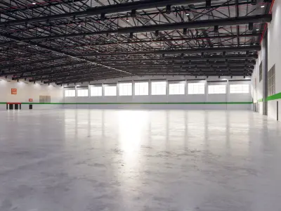 Exhibition Hall Interior 7 Low-poly 3D model