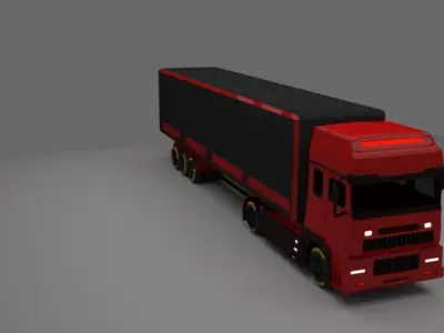 Heavy Lorry 3D model