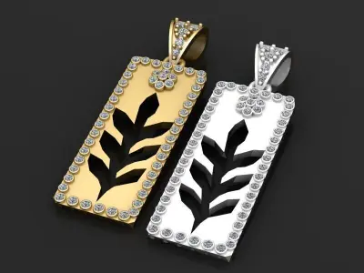 Feature pendant  3D print model