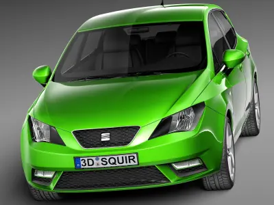 Seat Ibiza 5-door 2013 3D model
