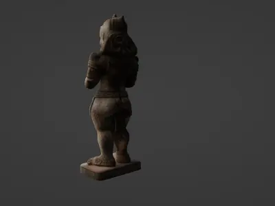 Ancient Guardian Statue   3D model