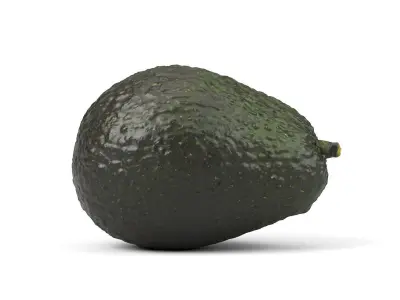Photorealistic Avocado 3D Scan 3D model