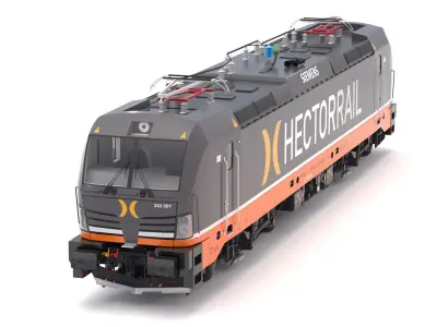 Siemens Vectron Hector Rail 3D model