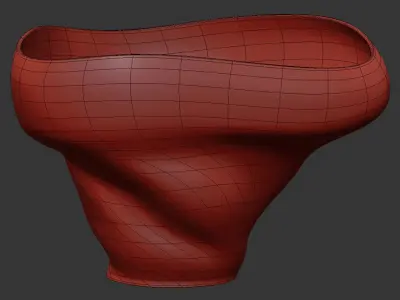  Coppa vase 3D model