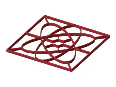 Plastic Fabulous Window Grill Toy 3D model