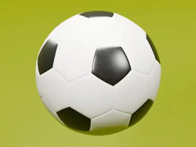 soccer ball  football 3D model