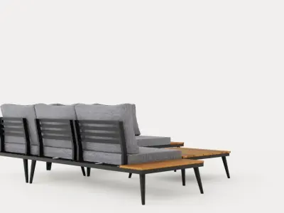 Amalfi s Most Lengthy Group Low-poly 3D model