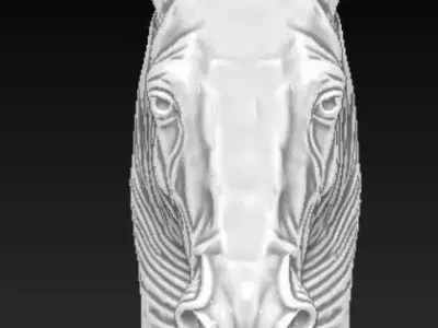 Horse Head 3D model