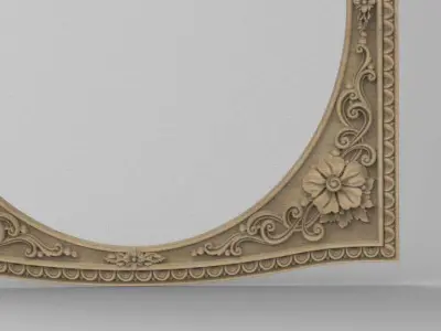 3d mirror frame 3D model