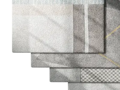 Carpet set 76 3D model
