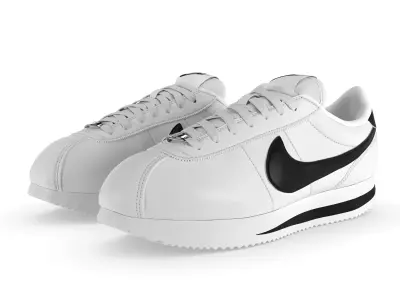 Nike Cortez Basic PBR Low-poly 3D model