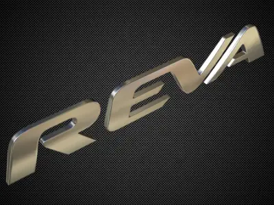 reva logo 3D model
