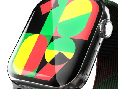 Apple Watch Series 9 Unity Sport Loop 3D model