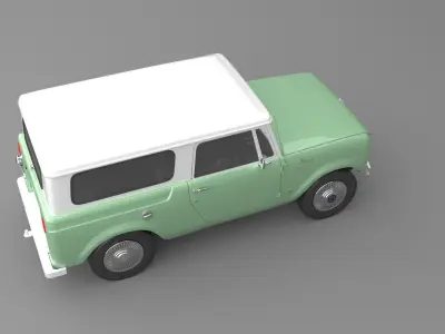 1967 International Harvester Scout 800 3D model